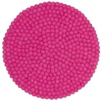 myfelt myfelt Filzkugel Sitzauflage (⌀ 36 cm, 36 x 36 cm), Pink (lilli), – Produktbild 1 von 1