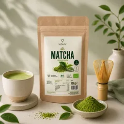 VITAFY Bio Matcha Grünteepulver (100g) – Produktbild 1 von 1