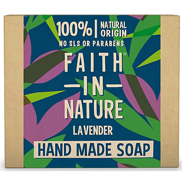 Faith in Nature Faith in Nature Hand Made Lavender Soap - Seifenstück (Lavender) – Produktbild 1 von 1