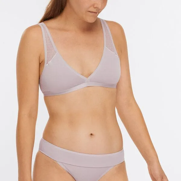 AIKYOU AIKYOU Wende-Padding-BH LIYA, Rosegrey, – Produktbild 1 von 4