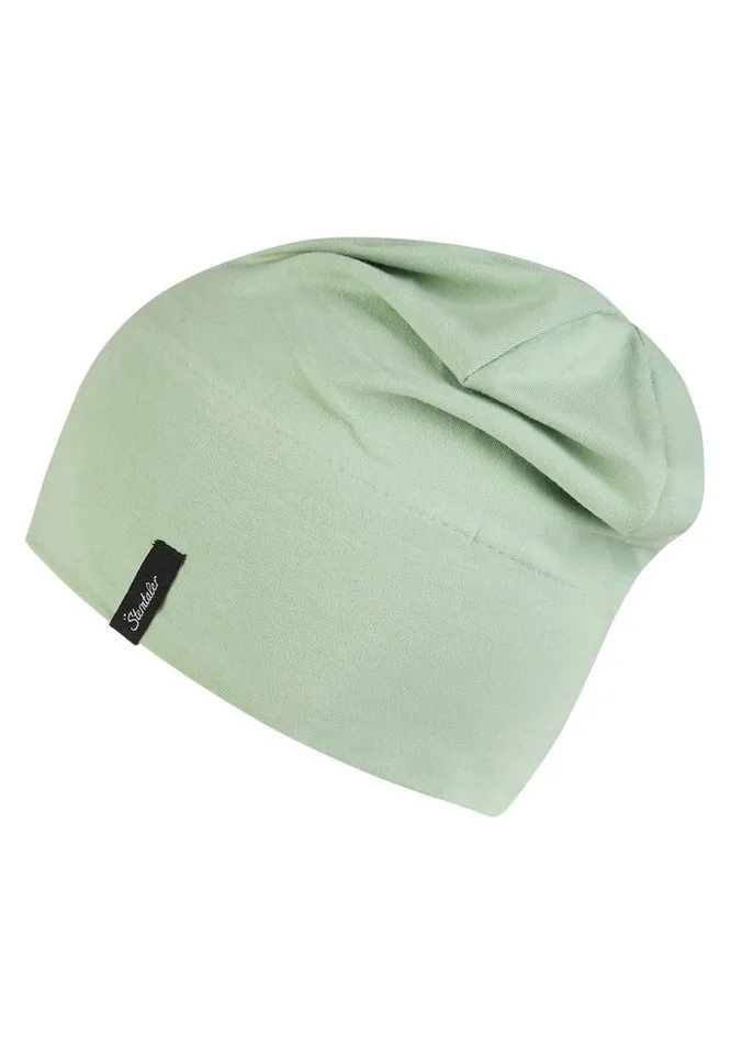 Sterntaler Sterntaler Beanie OCS Beanie Doppelpack (1-St) OCS Kindermützen aus unifarbenem Singlejersey im Doppelpack, Bunt, – Produktbild 5 von 5