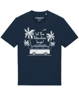 watapparel watapparel T-Shirt Unisex Let the adventure begin – Produktbild 1 von 1