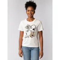 watapparel watapparel T-Shirt Frauen Self love, Off white, – Produktbild 1 von 1