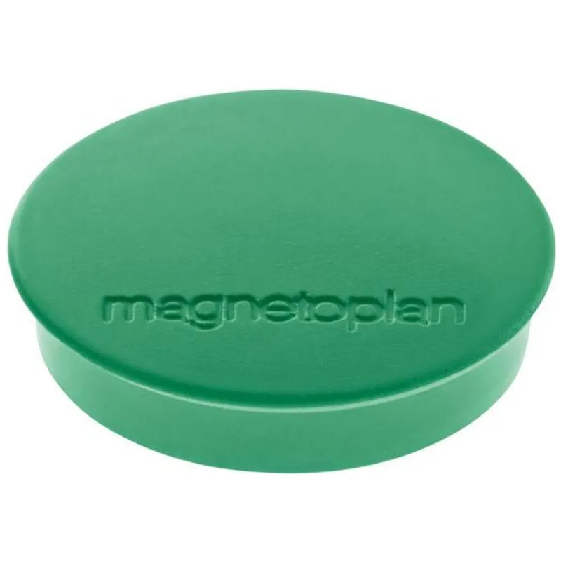 magnetoplan 10 magnetoplan Magnete 'Discofix standard' grün – Produktbild 2 von 3