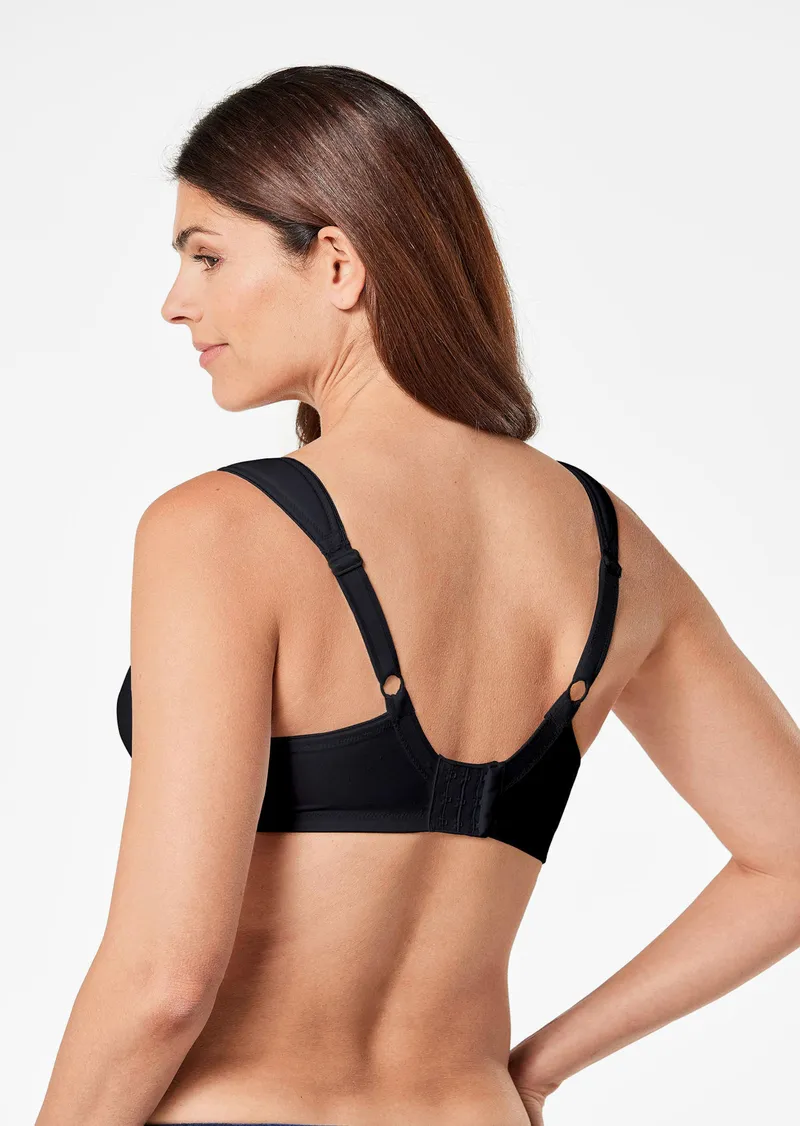Miss Mary Nahtgeformter Bügel-BH mit Komfortträgern - schwarz - Gr. 80 C von Goldner Fashion, Schwarz, – Produktbild 3 von 3