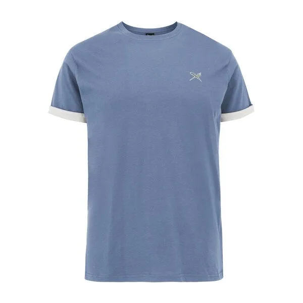 Iriedaily Iriedaily Turn Up Tee, Thunder blue (blau/weiß), – Produktbild 1 von 3