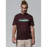 watapparel watapparel T-Shirt Unisex Surf Car, Red brown, – Produktbild 1 von 1