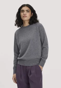 hessnatur hessnatur Strick Pullover Relaxed aus Cashmere mit Recycling-Anteil – Produktbild 1 von 1
