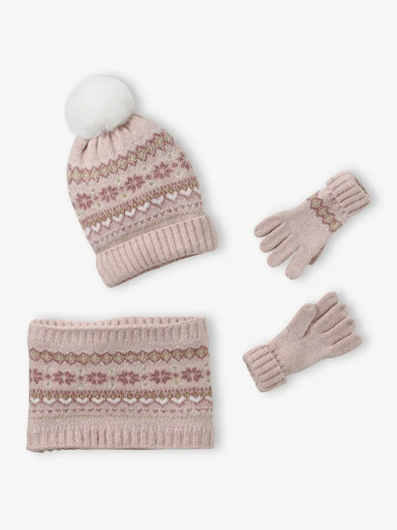 Vertbaudet Mädchen Set, Rosa, – Produktbild 3 von 4