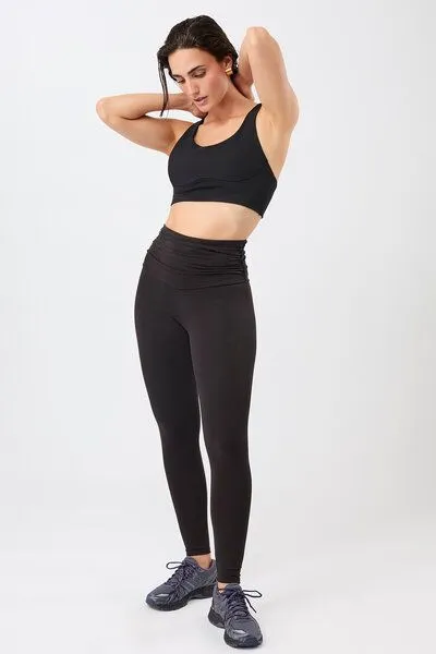 mandala Mandala Pilates Tights, Black (schwarz), – Produktbild 6 von 6
