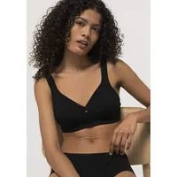 hessnatur hessnatur Comfort BH bügellos COTTON FEEL aus Bio-Baumwolle, Schwarz, – Produktbild 1 von 1