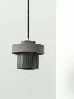 GANTlights Pendelleuchte up and down plissiert Lampe GANTlights S9 – Produktbild 1 von 1