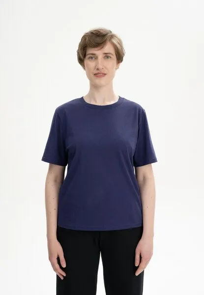 MELA MELA T-Shirt Style TANIKA aus 100% Bio-Baumwolle, Summer night, – Produktbild 1 von 4