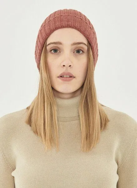 ORGANICATION ORGANICATION Unisex Strick-Beanie aus Bio-Merinowolle und Bio-Baumwolle, Ginger, – Produktbild 1 von 2