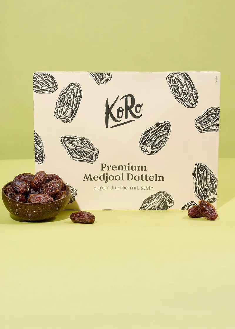 KoRo Premium Medjool Datteln mit Stein 5 kg – Produktbild 2 von 5