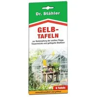Silberkraft Silberkraft Effektive Gelb-Tafeln zur Schädlingsbekämpfung für Zimmer- und Wintergartenpflanzen – Produktbild 1 von 1