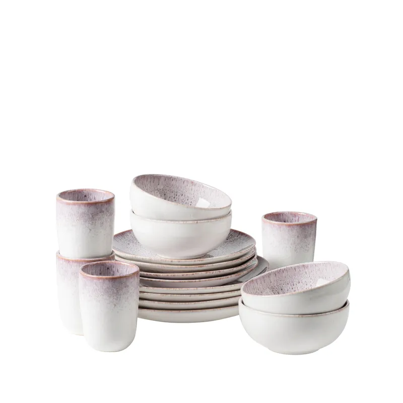 Gipfelstück Gipfelstück Alpenwiese Geschirr-Set, Steinzeug, Beere, – Produktbild 2 von 5