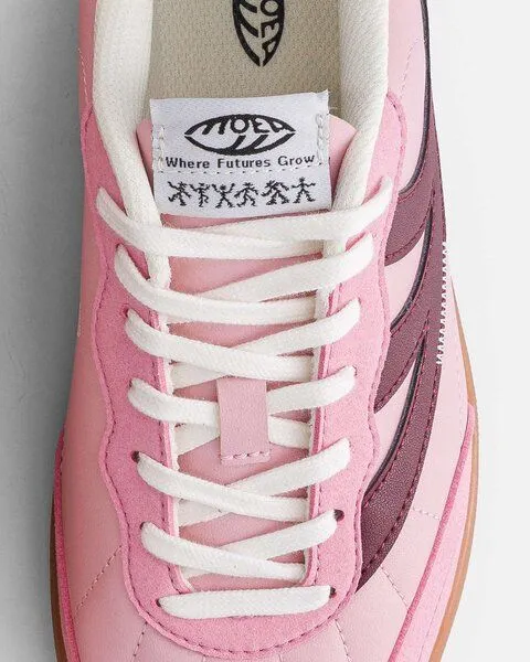 MoEa MoEa Sneakers Flow - Pink & Wine - Corn, Pink, – Produktbild 4 von 4