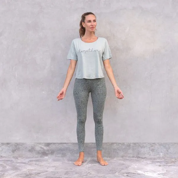 Jaya Jaya TOGETHER - Damen - Weiches loose-cut Shirt aus 100% Bio-Baumwolle, Duskblue/blau, – Produktbild 2 von 2