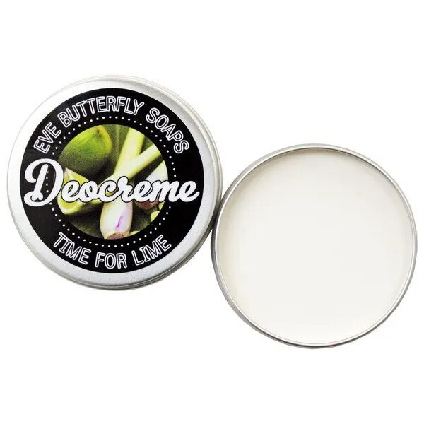 Eve Butterfly Soaps Eve Butterfly Soaps Deocreme "Time for Lime" - 100% natürlich und vegan – Produktbild 1 von 3