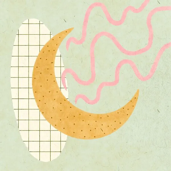Photocircle Photocircle Wandbild / Poster / Leinwand - Pastel Moon – Produktbild 1 von 1