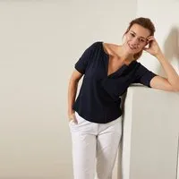 LANIUS LANIUS Halbarmshirt aus Bio-Baumwolle GOTS – Produktbild 1 von 1