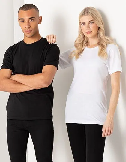 Skinnifit SF Skinnifit SF Unisex T-Shirt Kurzarm Rundhals aus Bio - Baumwolle Vegan, White, – Produktbild 3 von 3
