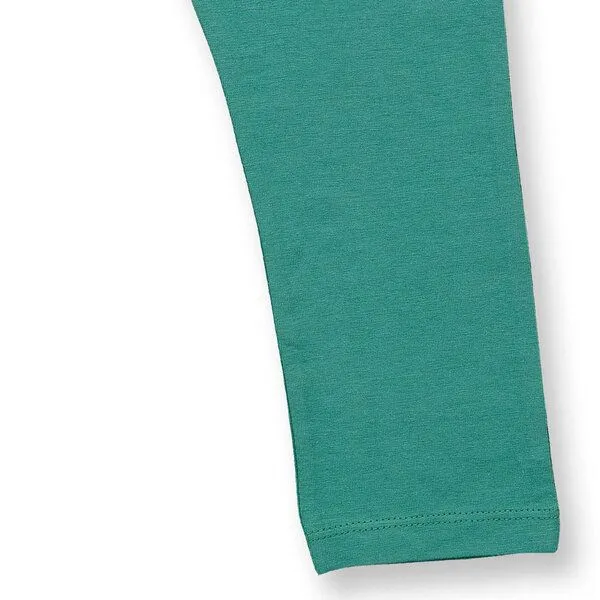 Sense Organics Sense Organics Baby Leggings, Modell LARA, Smaragdgrün, – Produktbild 4 von 4
