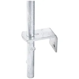 Alberts ALBERTS Bodenschieber, feuerverzinkt, Gesamthöhe 400 mm, Abstand Bolzen - Tor 40 mm – Produktbild 1 von 1
