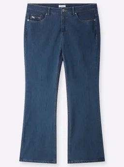 sheego Bootcut-Jeans blue-stone-washed – Produktbild 1 von 1