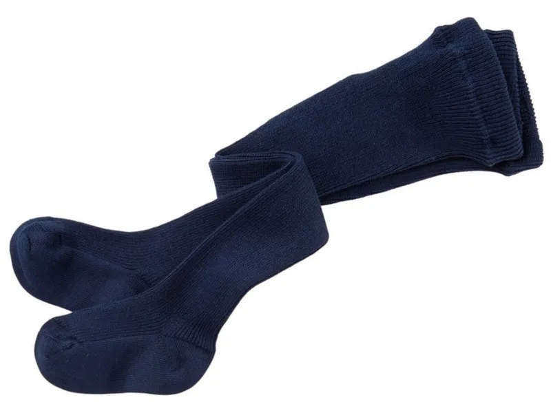 grödo Baby Strumpfhose Bio-Baumwolle marine Gr.02, Blau, – Produktbild 1 von 1