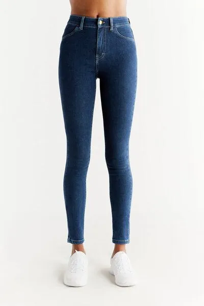 Evermind Evermind W's Skinny Fit-WD1014, Lapis blue, – Produktbild 2 von 5