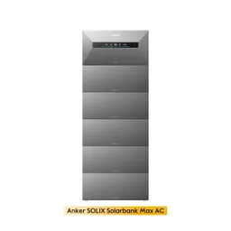 Anker Anker SOLIX Solarbank Max AC Speicher, AC-Coupled, 7-42kWh, by Powerness - 42kWh / ohne Zubehör / Standardversand – Produktbild 1 von 1