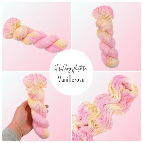 Sternchenwolke Sternchenwolke High Twist Merinowolle "Vanillerosa" – Produktbild 1 von 1