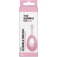 The Humble The Humble Co. Pflanzliche Baby-Zahnbürste, extra weich - Rosa – Produktbild 1 von 1