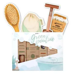 pandoo pandoo Geschenkset - Nachhaltigkeit im Badezimmer - Pflege-set - GREEN ROUTINE – Produktbild 1 von 1