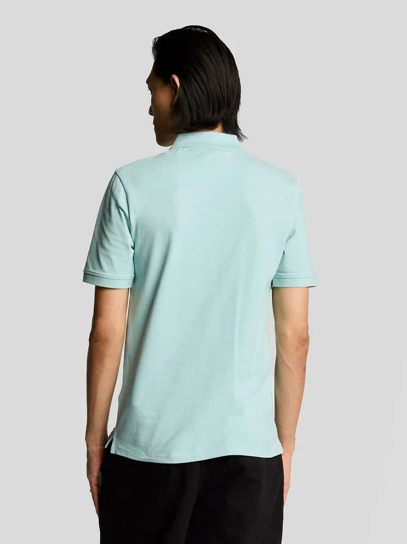 Lyle and Scott Lyle and Scott Poloshirt Future Hellblau - Größe L, Hellblau, – Produktbild 3 von 5