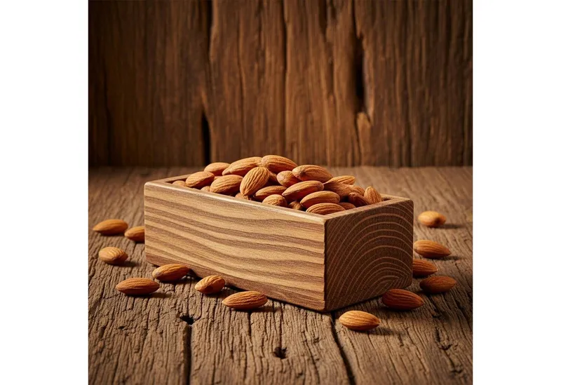 We_Natur Nüsse Premium Mandeln – Knuspriger Snack ohne Zusätze (Geröstete) 800gr, 800 g, 100 % Natürlich, Neue Ernte – Produktbild 4 von 5