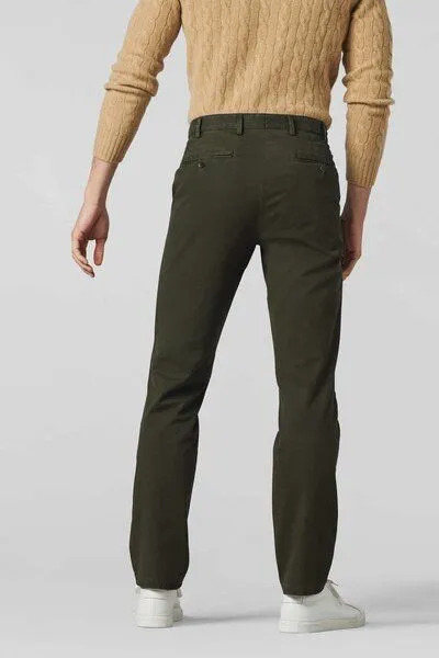 Meyer MEYER Soft Cotton Chino, Grün (lorbeer), – Produktbild 3 von 4