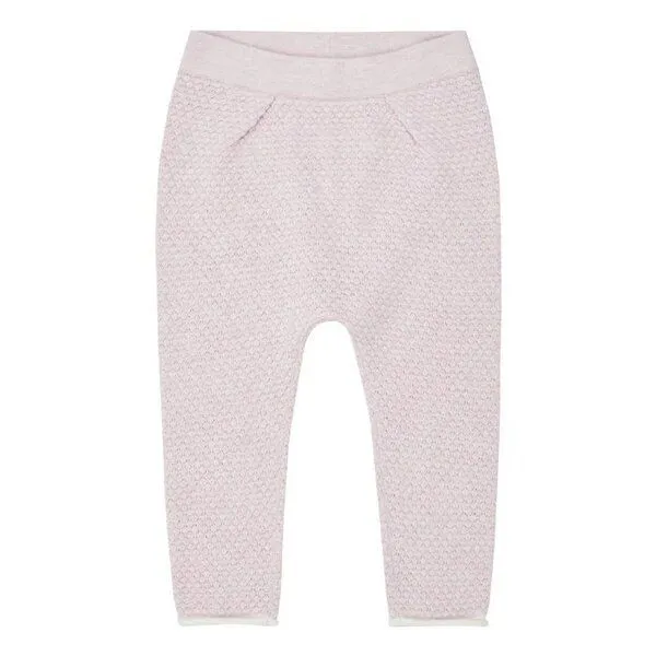 Sense Organics sense-organics Baby-Strickleggings Wabenmuster Pablo in rose von Sense Organics GOTS – Produktbild 1 von 4