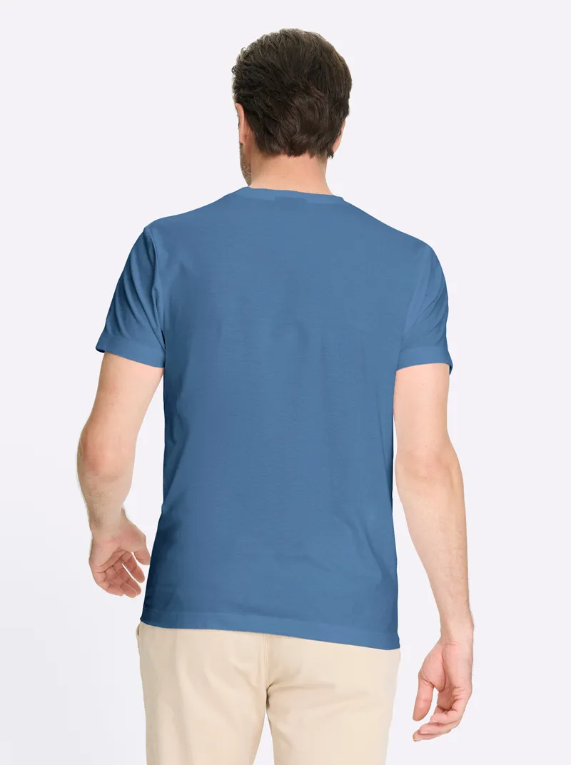 Catamaran Catamaran T-Shirt mittelblau-bedruckt, Mittelblau-bedruckt, – Produktbild 2 von 2