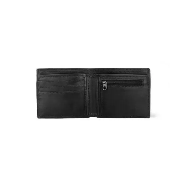 Buckle & Seam Buckle & Seam Leder Portemonnaie Bill, Schwarz, – Produktbild 2 von 4