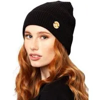 FellHerz FellHerz Mütze bio & fair & vegan, Schwarz, – Produktbild 1 von 2