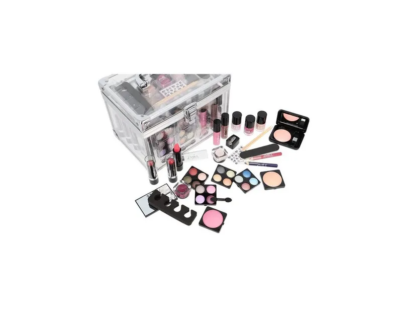 ZMILE COSMETICS Kosmetik-Koffer ACRYLIC, 42-tlg., vegane Kosmetik, Bunt|silberfarben, – Produktbild 7 von 8
