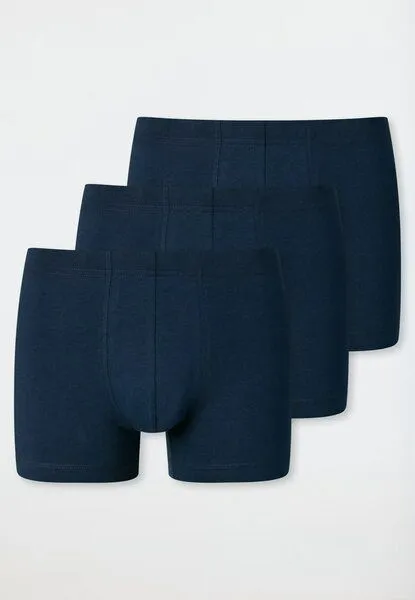 Schiesser Schiesser 3er Pack Herren Panty Organic Cotton 95/5, Dunkelblau, – Produktbild 1 von 4