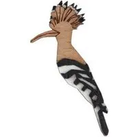 BeWooden BeWooden Holzbrosche Hoopoe Brooch – handgefertigte Holz-Brosche mit Wiedehopf-Motiv – Produktbild 1 von 1
