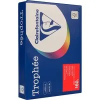 Clairefontaine 250 Blatt Clairfontaine Farbiges Kopierpapier "Trophee" 160 g/m², DIN A4, korallenrot – Produktbild 1 von 1
