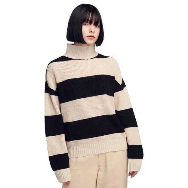 SUITE13LAB Suite13lab Strickpullover SHIRA, Jumper stripes, – Produktbild 1 von 4