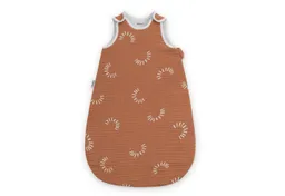 Ehrenkind Babyschlafsack Musselin Ganzjahresschlafsack Rund, 2.5 TOG (mit atmungsaktiver Bio-Baumwolle), für guten Schlaf zu jeder Jahreszeit – Produktbild 1 von 1