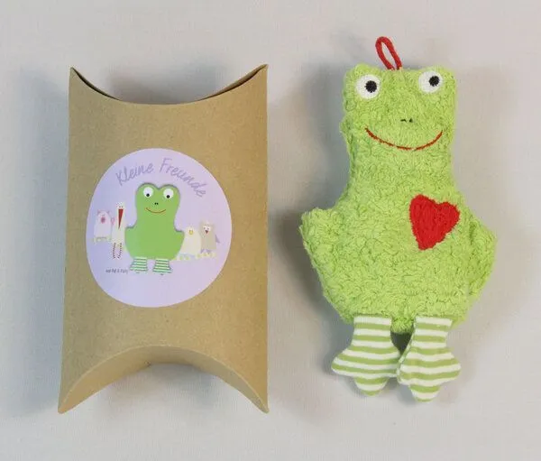 Pat und Patty Pat und Patty Lavendelkissen "Frosch", Lavendel/Dinkelkörner Kissen ,Farbe: grün – Produktbild 5 von 6